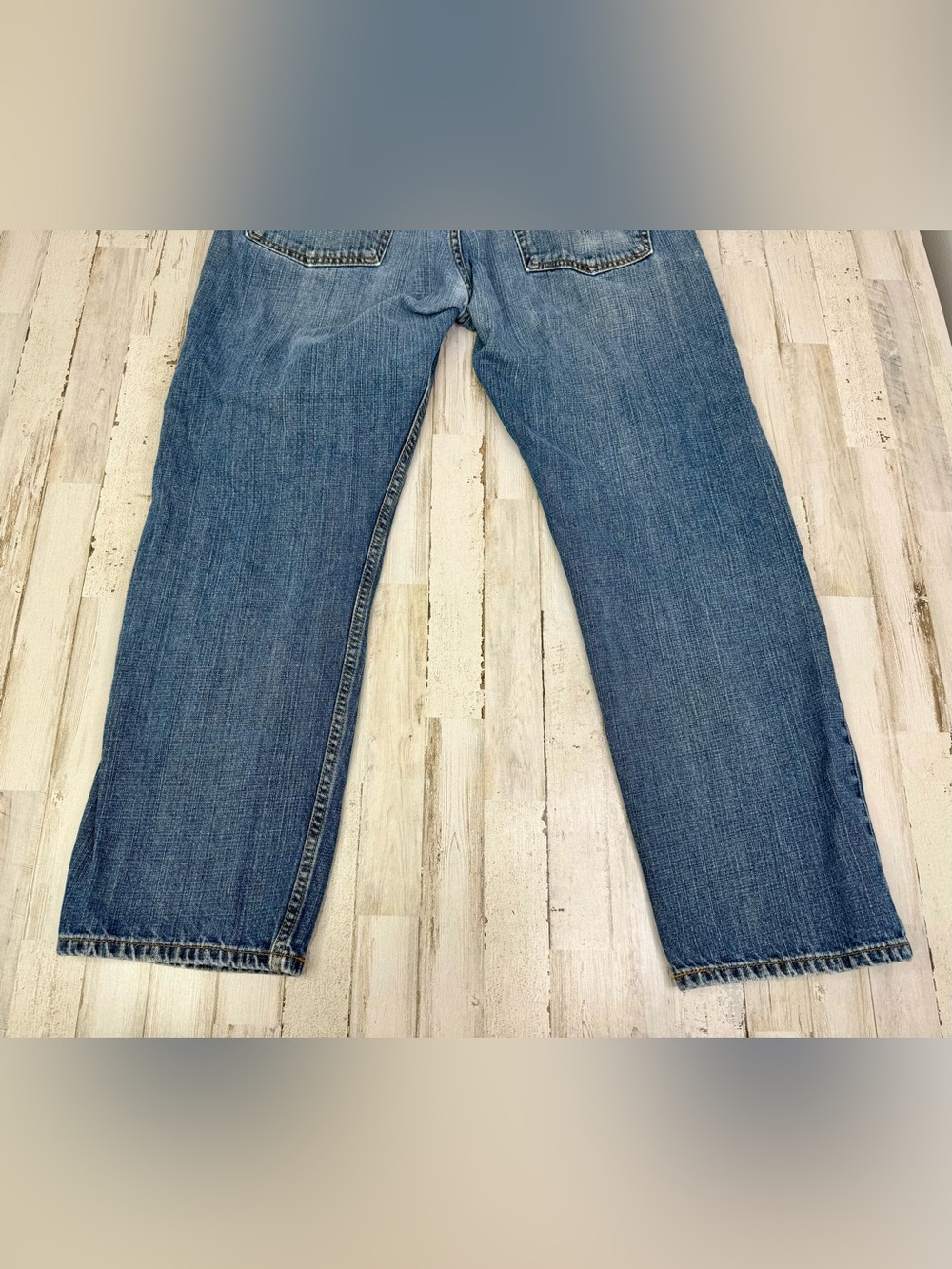 Vintage Levis 505 Pants Jeans Men 40x30 Denim Stretch Blue Straight - Picture 12 of 12